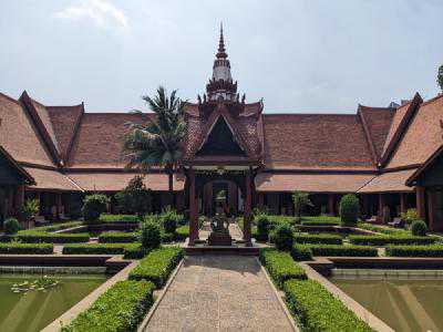 The national museum in Phnom Penh