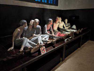 The prison museum in Hanoi